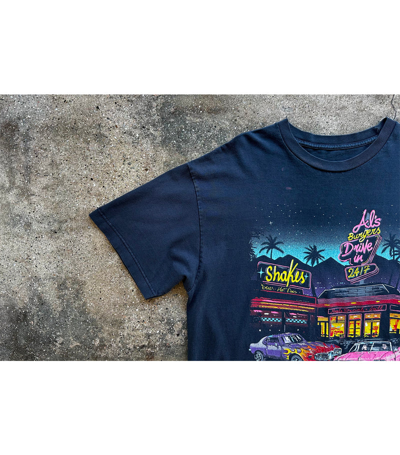 1984 Vintage Al's Burgers Drive-In T-Shirt