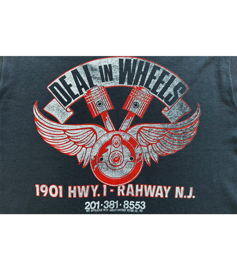 90's Vintage Harley Davidson - Deal In Wheels Sleeveless T-Shirt