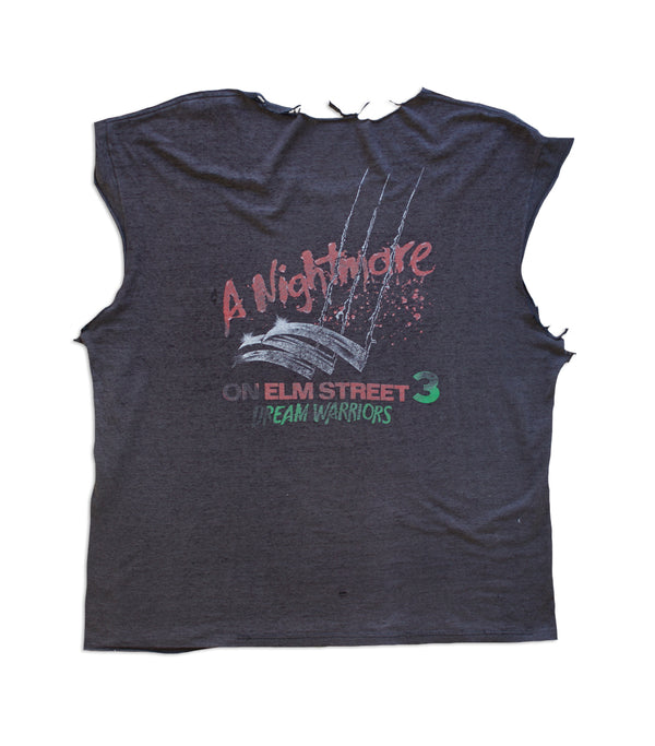 1987 Vintage Nightmare on Elm St 3 Sleeveless T-Shirt