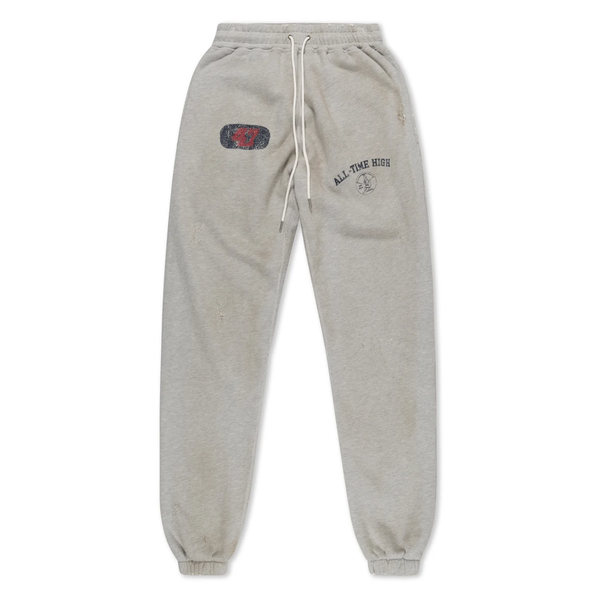 Aim High Fleece Sweatpants - Heather Grey