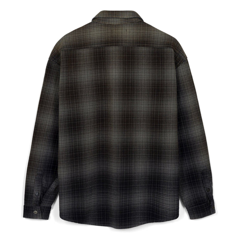 Baynham Flannel Shirt - Coal/Ash