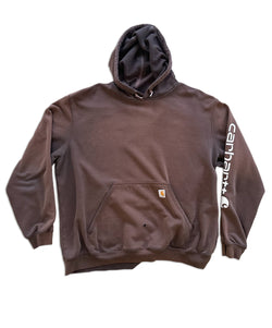 00's Vintage Carhartt - Brown Hoodie