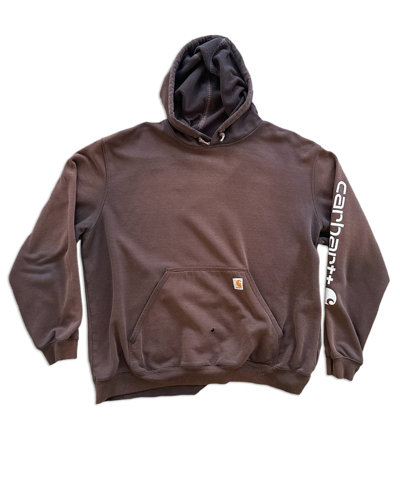 00's Vintage Carhartt - Brown Hoodie