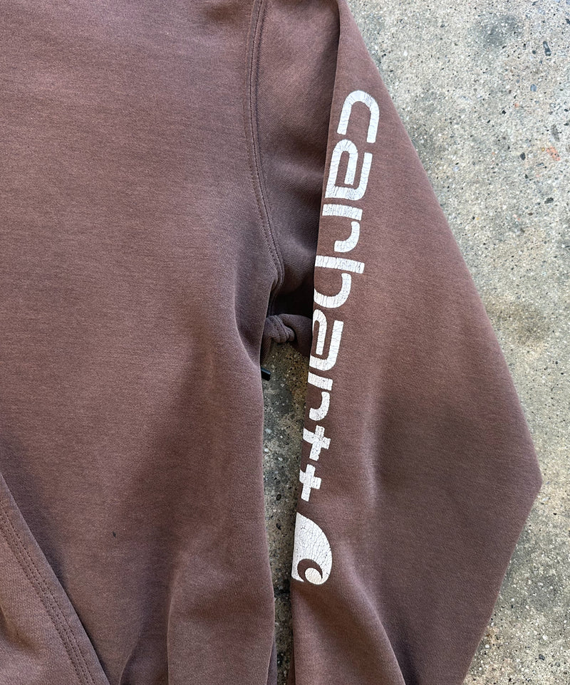 00's Vintage Carhartt - Brown Hoodie