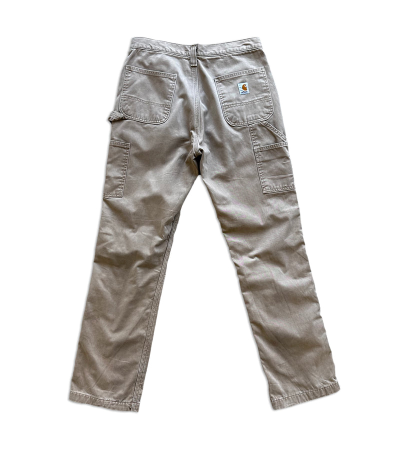 90's Vintage Carhartt Utility Work Pant (Tan)