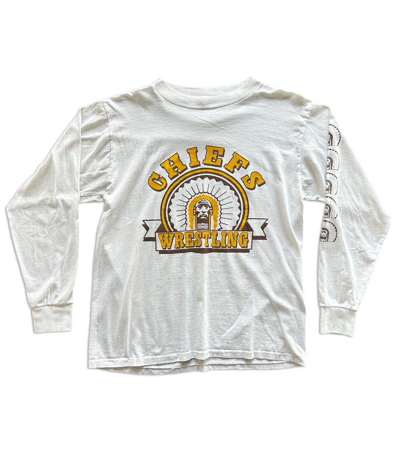 90's Vintage Chiefs Wrestling L/S T-Shirt