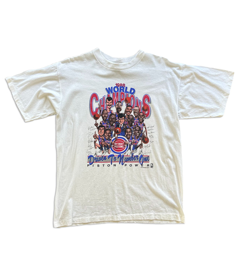 1988 Vintage Detroit Pistons - World Champions T-Shirt