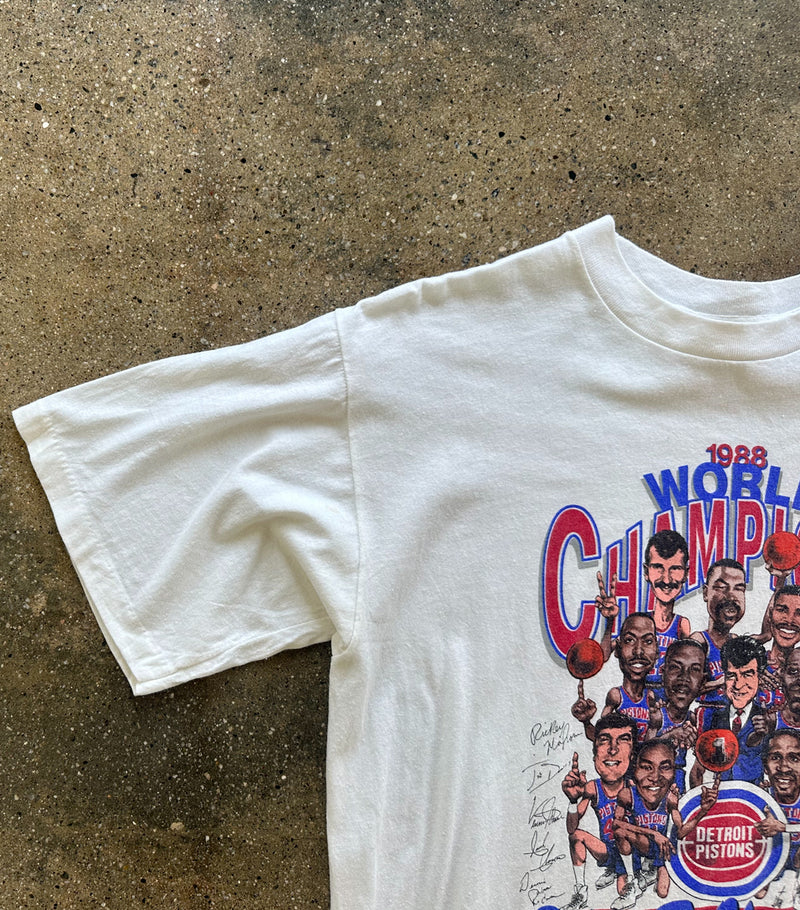 1988 Vintage Detroit Pistons - World Champions T-Shirt