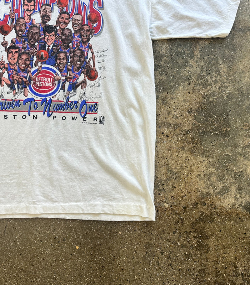 1988 Vintage Detroit Pistons - World Champions T-Shirt