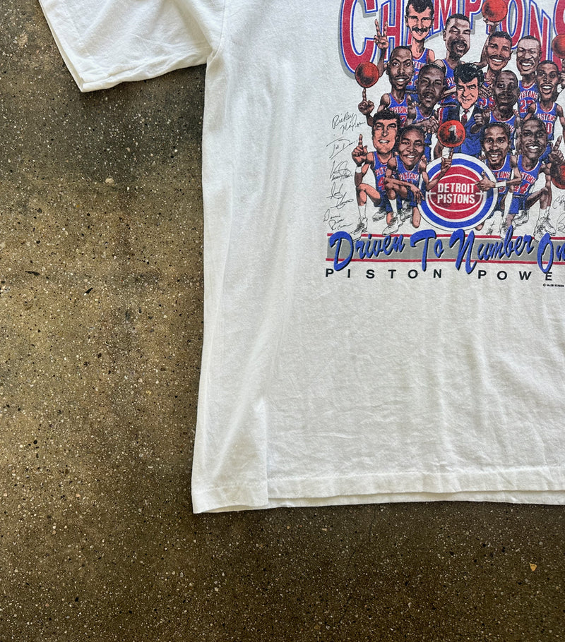 1988 Vintage Detroit Pistons - World Champions T-Shirt