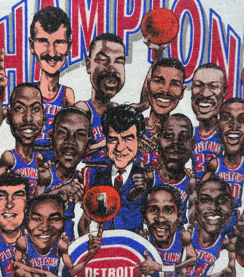 1988 Vintage Detroit Pistons - World Champions T-Shirt