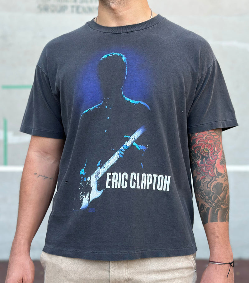 Eric Clapton T Shirt Rays Logo Tour 2017 Nuovo Ufficiale Eric Clapton T Shirt Rays Logo Tour 2017 Nuovo Ufficiale