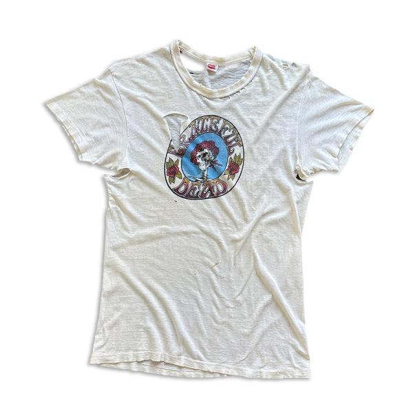 Vintage 80's Grateful Dead Skeleton and Roses T-Shirt ///SOLD