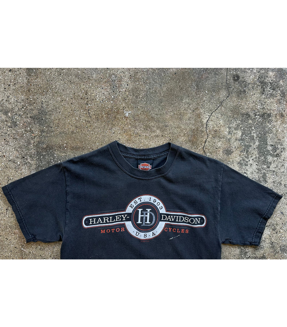 00's Vintage Harley Davidson - World Shop T-Shirt – Saints 00's Vintage Harley Davidson - World Shop T-Shirt – Saints