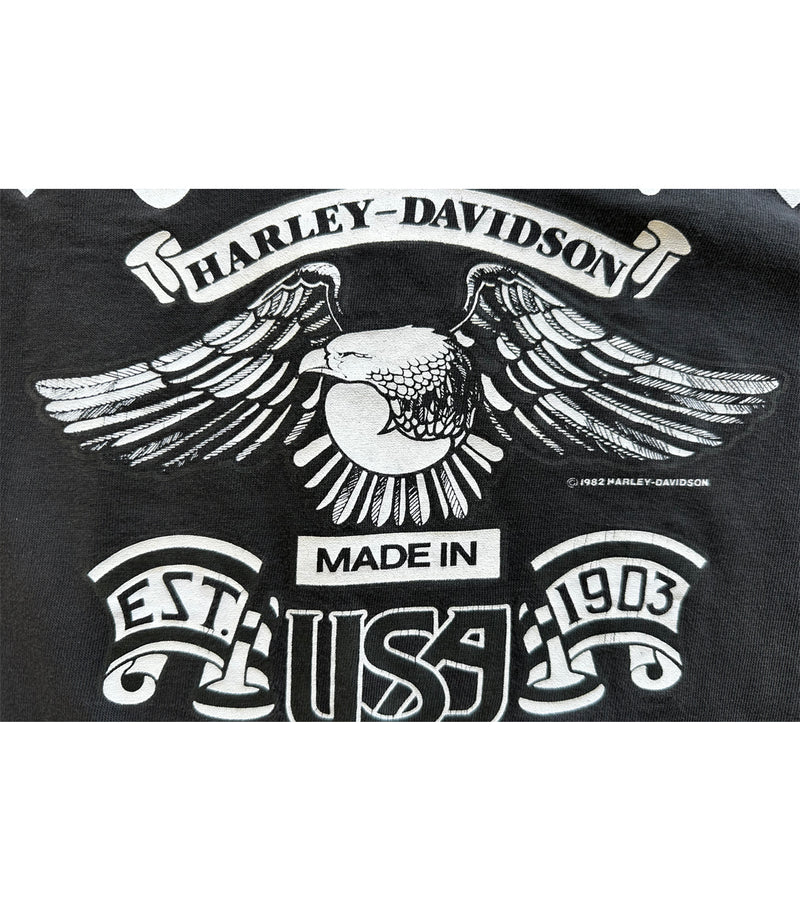 1986 Vintage Harley Davidson - Portsmouth, VA T-Shirt