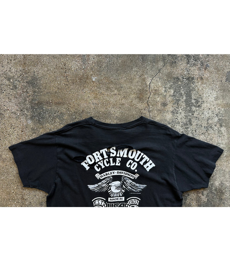 1986 Vintage Harley Davidson - Portsmouth, VA T-Shirt