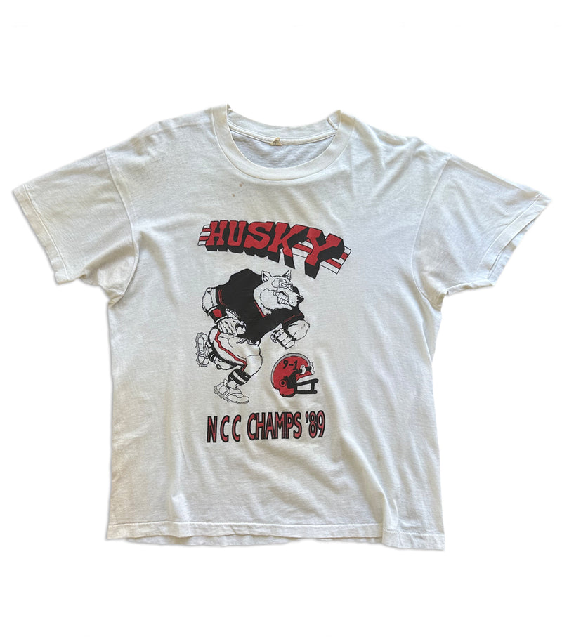 1989 Vintage Husky NCC Champs T-Shirt