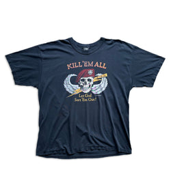 1986 Vintage Kill 'Em All T-Shirt