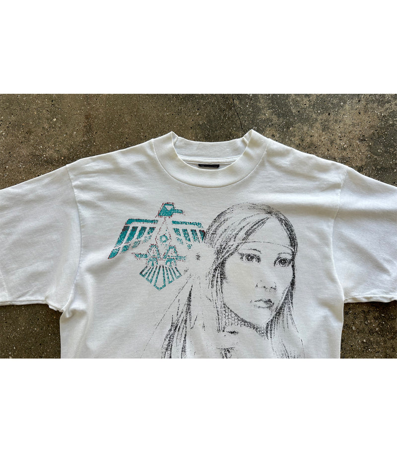 90's Vintage Native American Woman T-Shirt