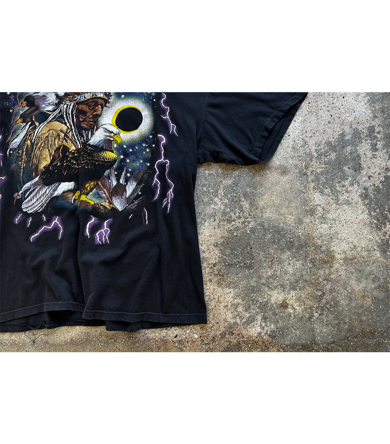 90's Vintage Native American Eagle (All Over Print) T-Shirt
