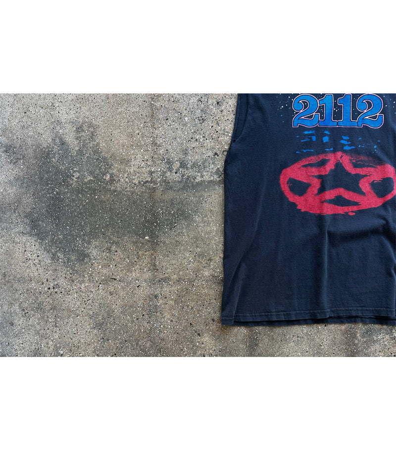 00's Vintage Rush 2112 Sleeveless T-Shirt