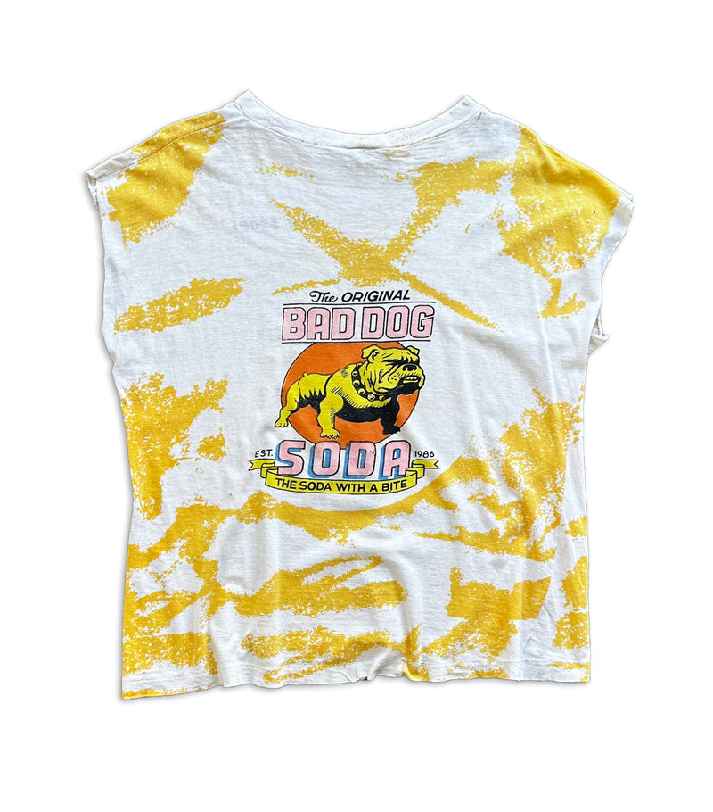 90's Vintage The Original Bad Dog Soda Sleeveless T-Shirt