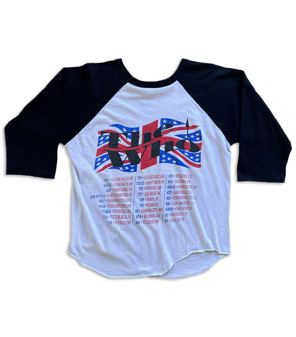 1989 Vintage The Who Baseball T-Shirt