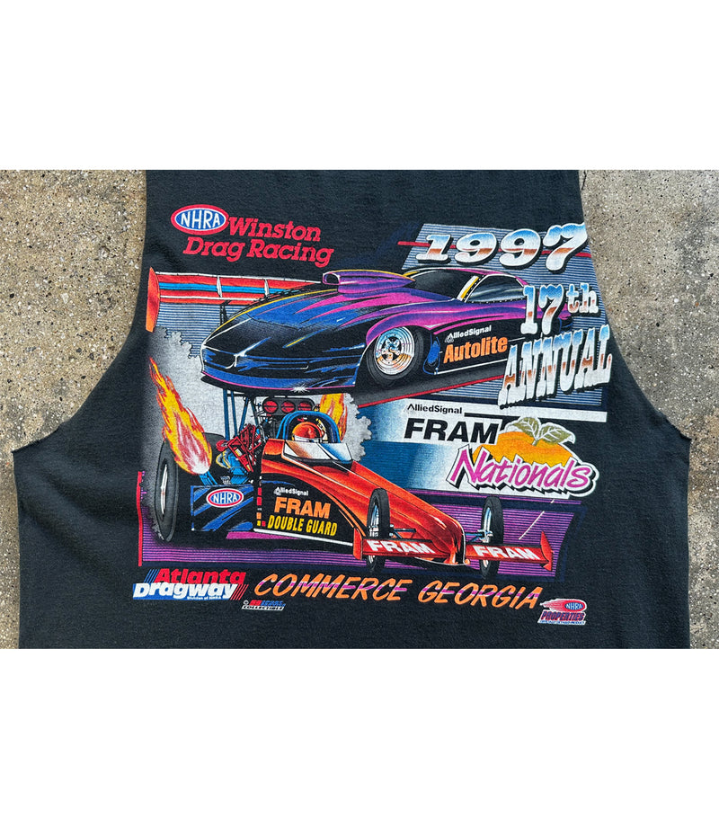 1997 Vintage Winston Drag Racing - 17th Annual Sleeveless T-Shirt