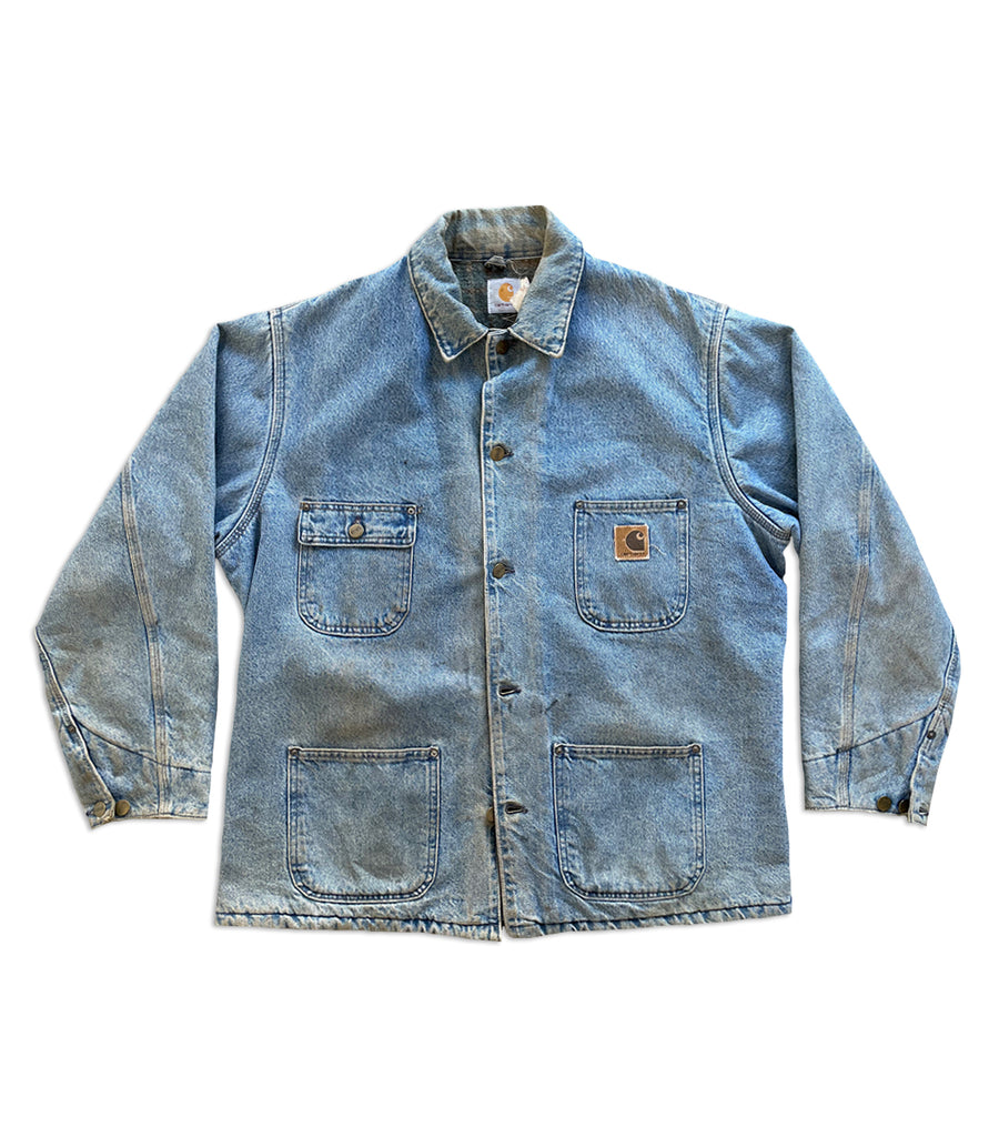 90's Vintage Carhartt - OG Chore Coat 4 (Denim) – Saints