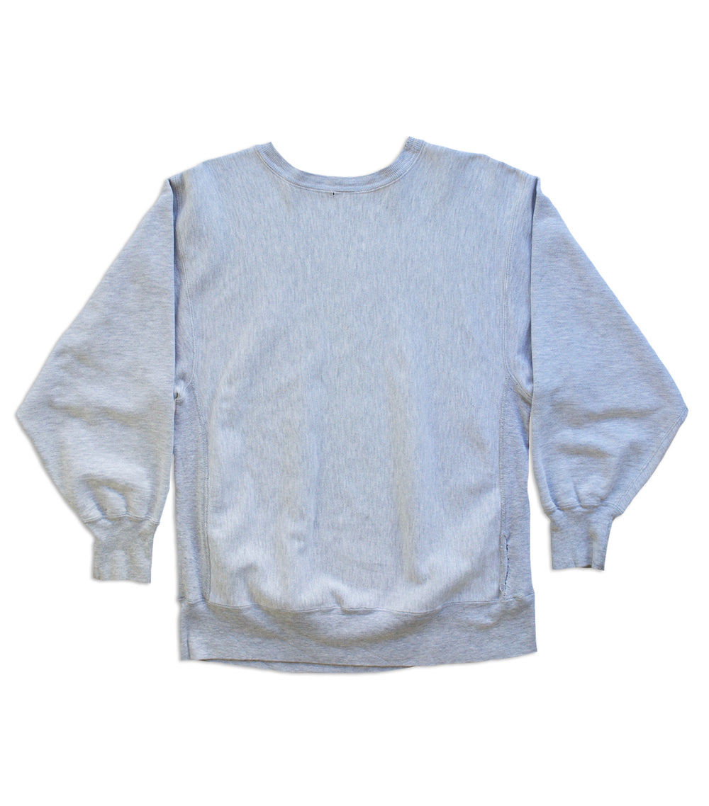 トップス chimala TOP GRAY VINTAGE CREW SWEAT トップス chimala TOP GRAY VINTAGE CREW SWEAT トップス