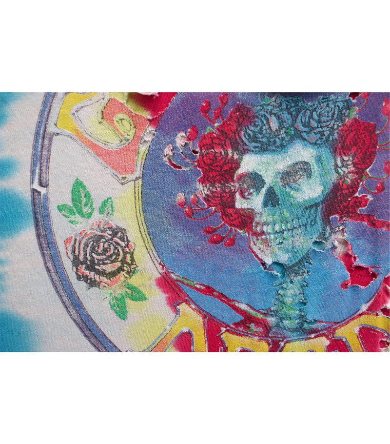 00's Vintage Grateful Dead - Rose Skull T-Shirt