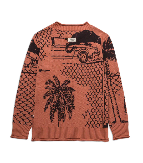 Jungle Sweater - Peach