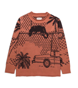 Jungle Sweater - Peach