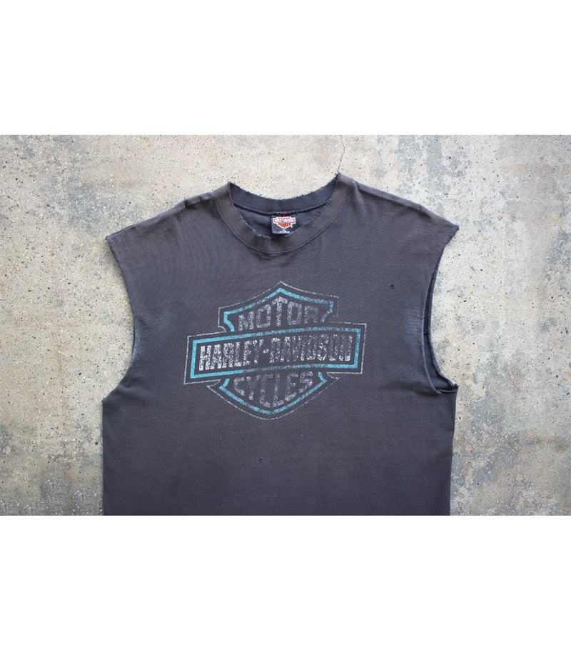 90's Vintage Harley Davidson - Meredith Sleeveless T-Shirt