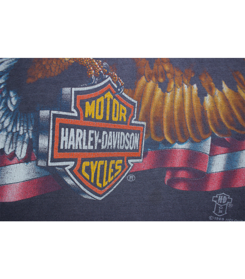 1988 Vintage Harley Davidson - Proud to Be Sleeveless T-Shirt