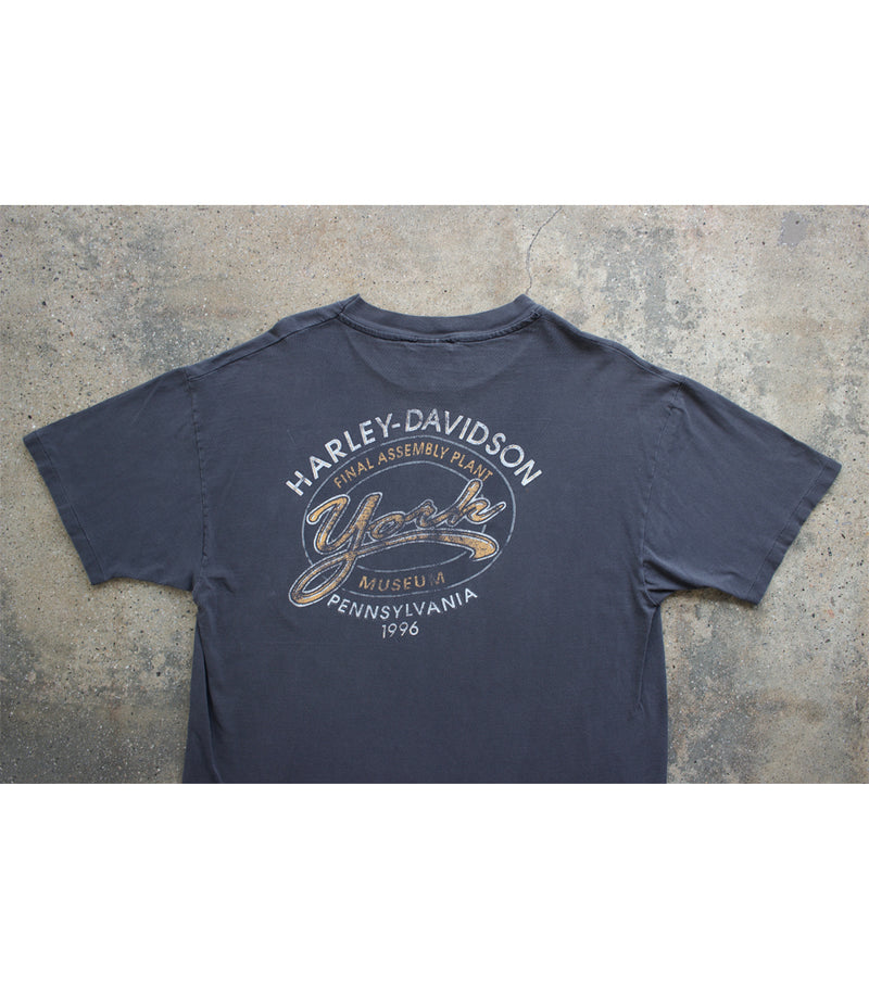 1996 Vintage Harley Davidson - York T-Shirt