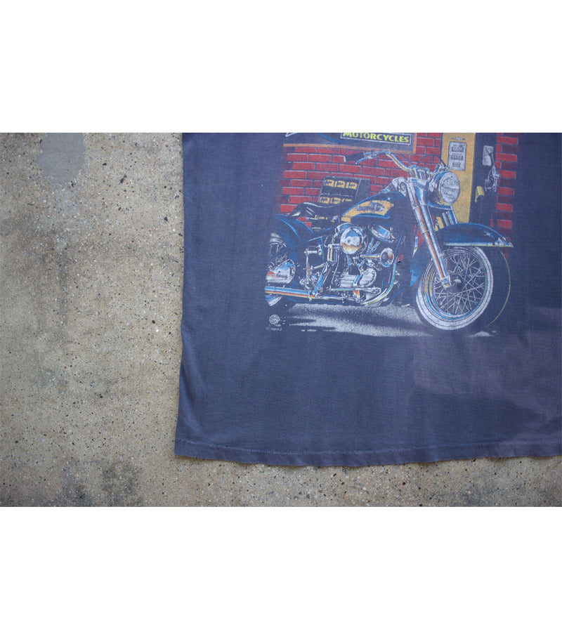 1990 Vintage Harley Davidson - Gas Station Tank Top