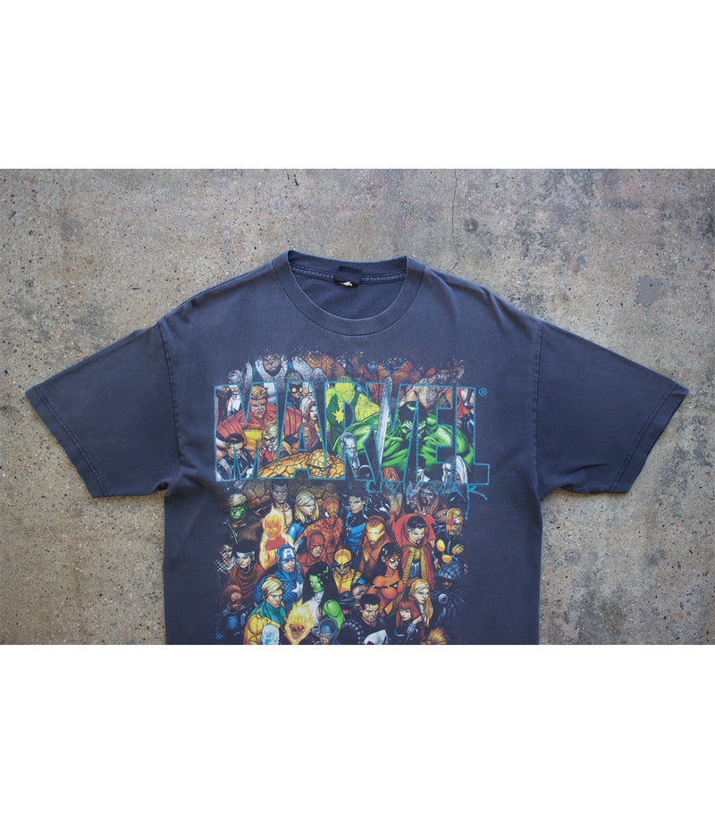 00's Vintage Marvel - Civil War T-Shirt