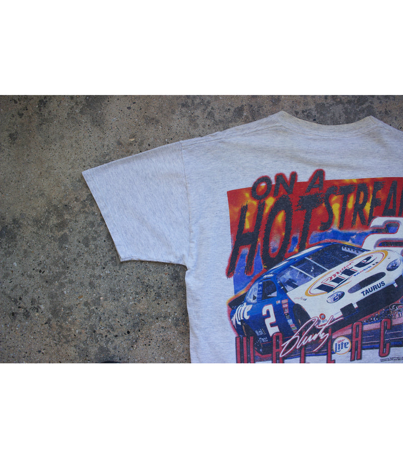 90's Vintage Rusty Wallace T-Shirt - Hot Streak