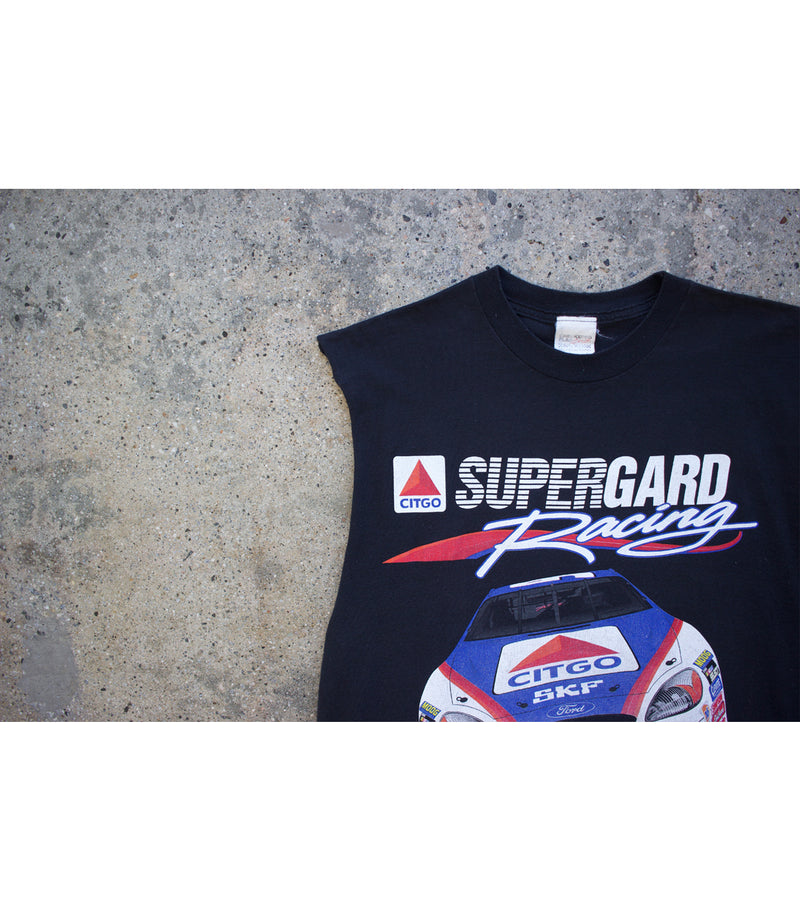 90's Vintage Supergard Racing Sleeveless T-Shirt